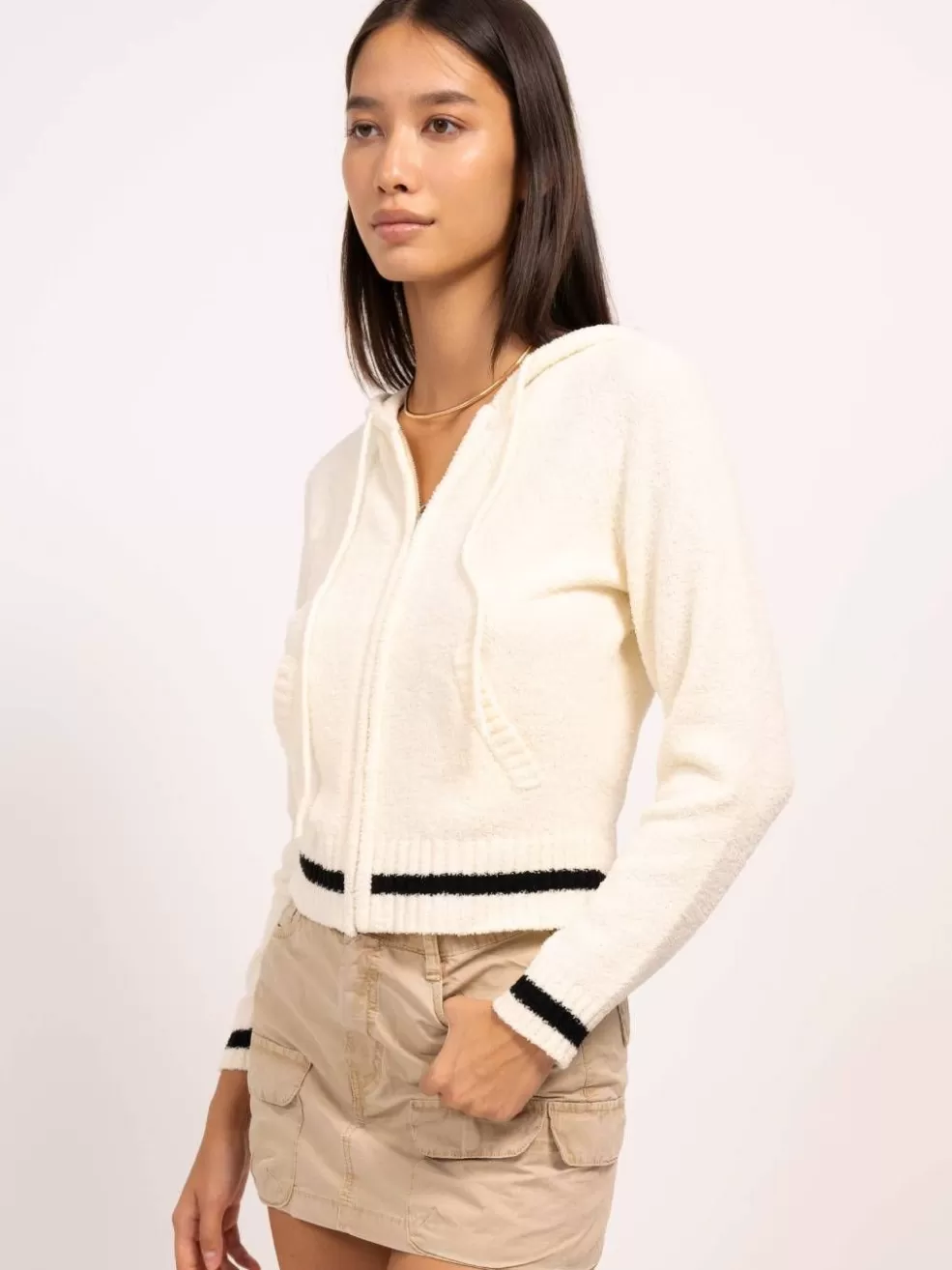 Shop Bianca Terrycloth Hoodie Women Sweaters