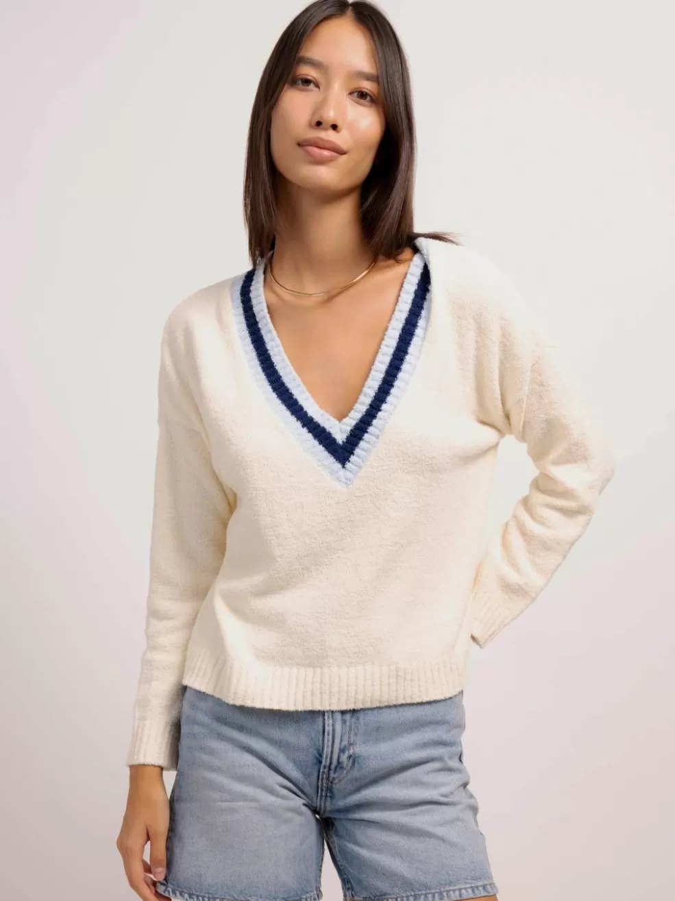 Online Bianca V Neck Women Sweaters