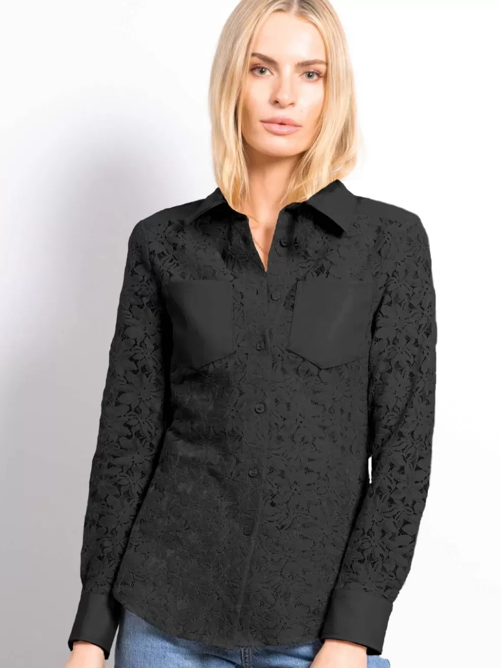 Outlet Briar Vegan Lace Shirt Women Tops