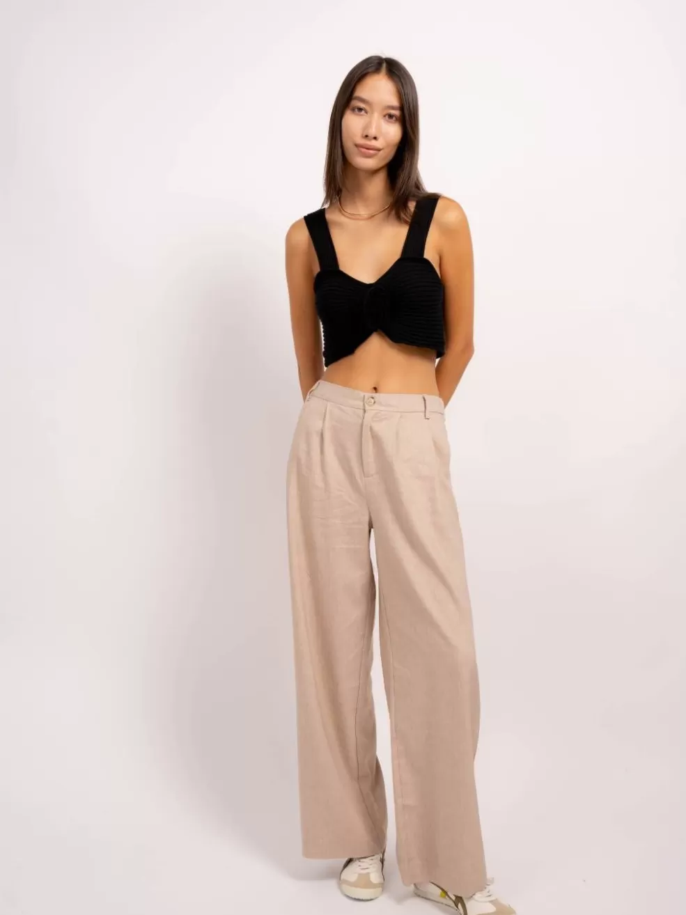 Hot Chandler Wide Leg Suiting Pants Women Bottoms