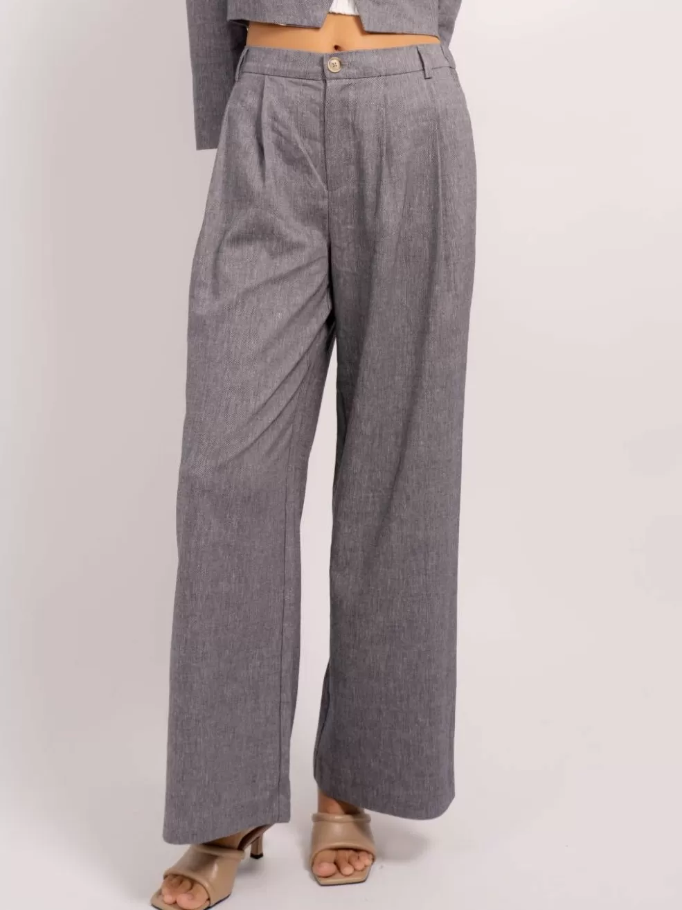 Hot Chandler Wide Leg Suiting Pants Women Bottoms