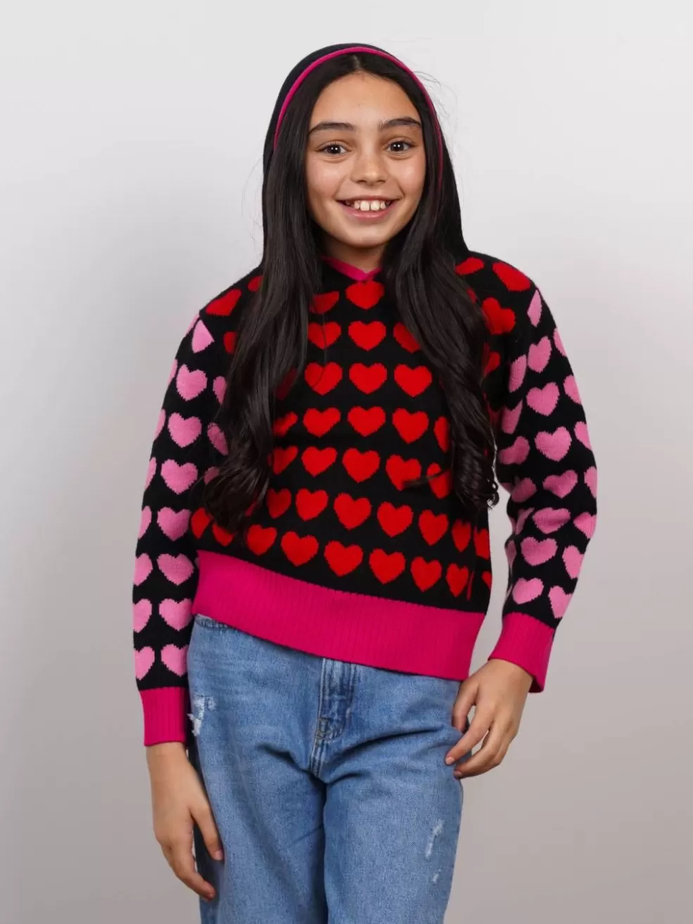 Online Cora Heart Hoodie Kids Clothing