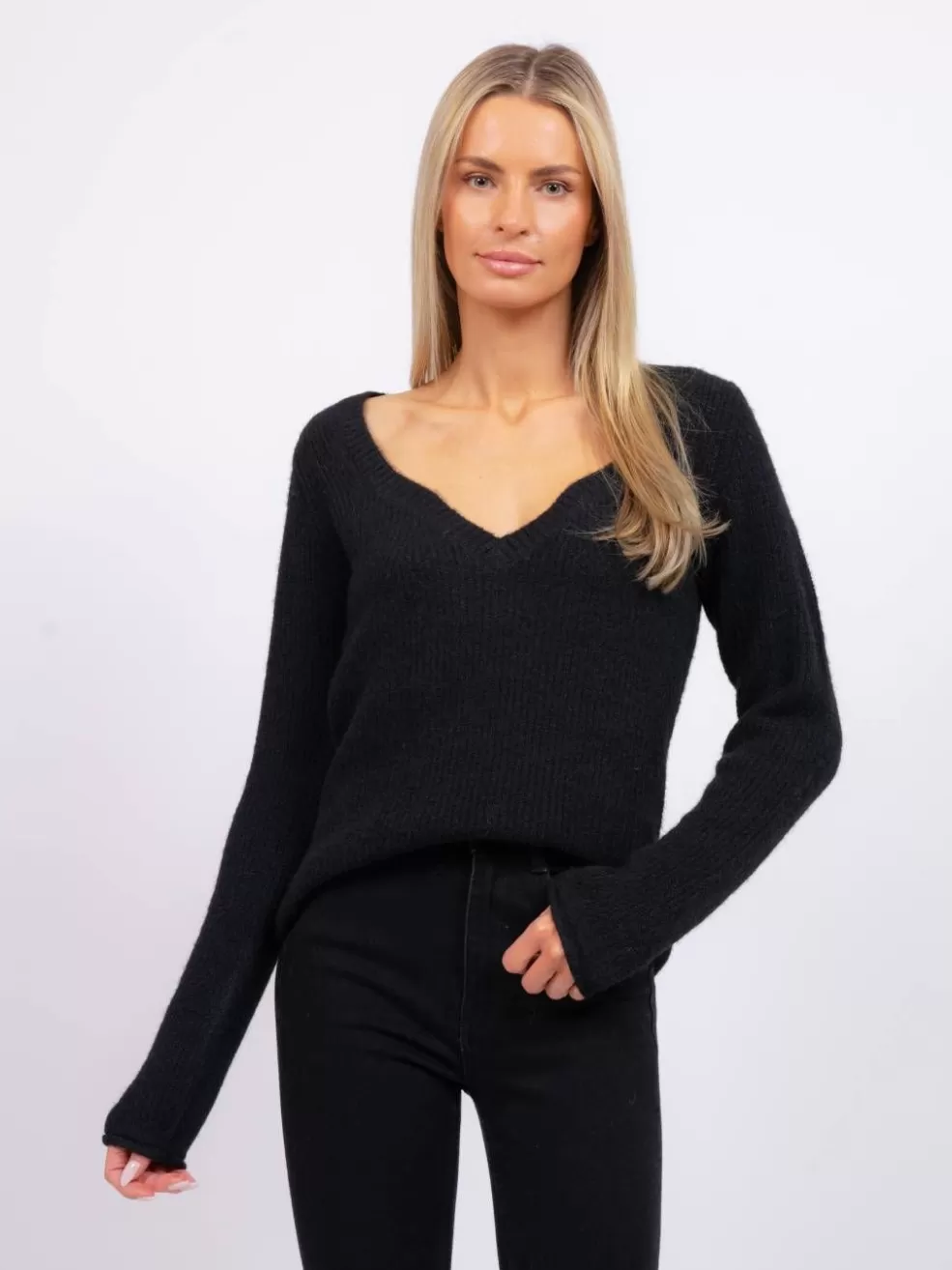 Best Sale Daisy Rib Sweater Women Sweaters