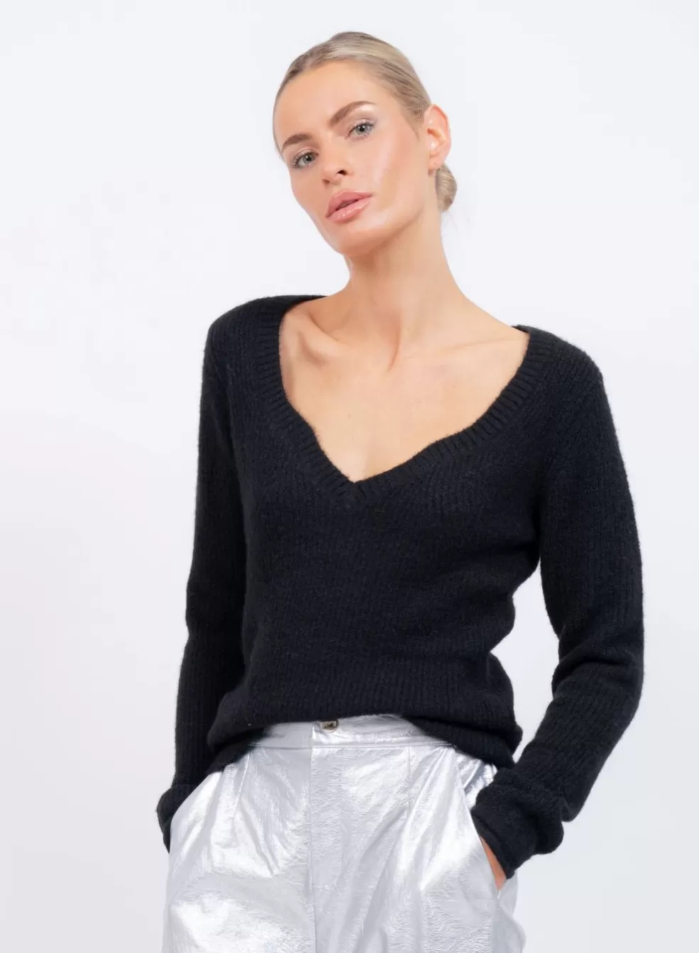 Best Sale Daisy Rib Sweater Women Sweaters