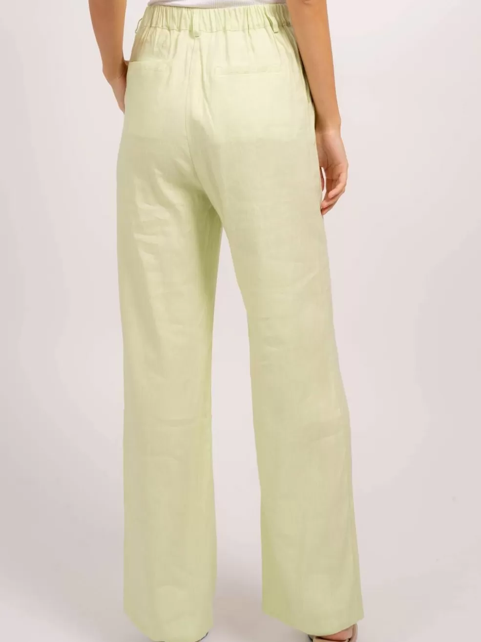 Flash Sale Niall Linen Wide Leg Pants Women Bottoms